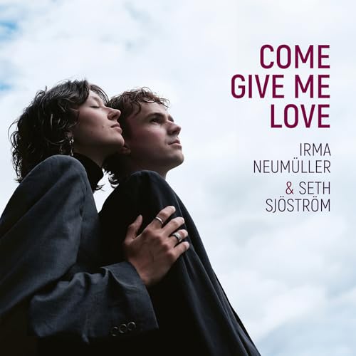 CD cover featuring two people embracing against a cloudy sky.