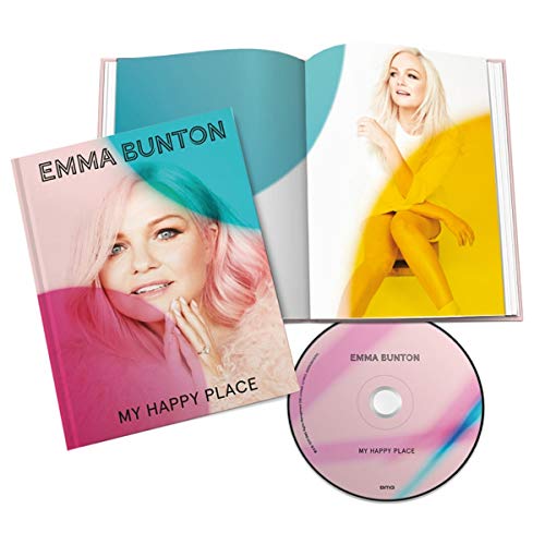 Emma Bunton’s “My Happy Place” deluxe CD with book and disc.