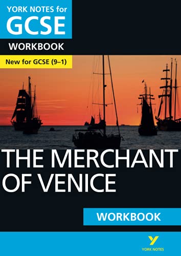 The Merchant of Venice: York Notes for GCSE (9-1) Workbook: - the ideal way to catch up, test your knowledge and feel ready for 2022 and 2023 assessments and exams