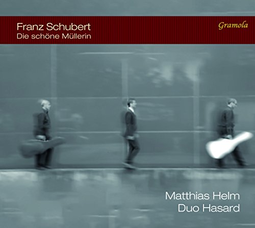 CD cover: blurry figures with instruments against a red and gray background.