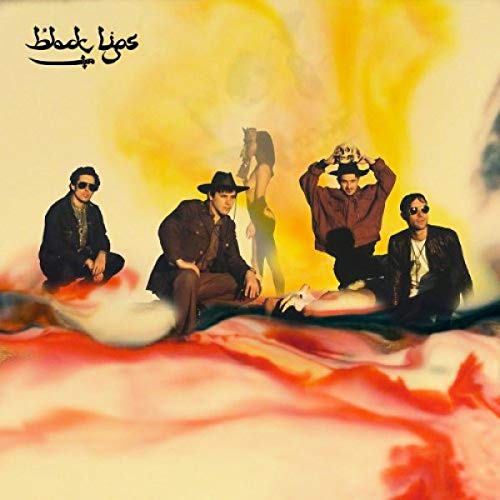 CD cover for Black Lips’ “Arabia Mountain” featuring a band portrait.