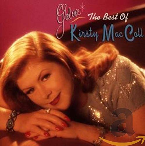 Kirsty MacColl album cover, “Galore – The Best Of”, featuring her portrait.