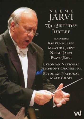 DVD cover featuring conductor Neeme Järvi and concert details.