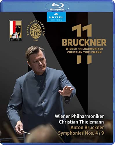 Blu-ray cover featuring conductor Christian Thielemann and text "Bruckner 11".