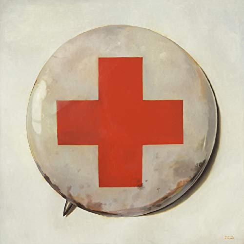 Album cover: a translucent balloon with a bold red cross.
