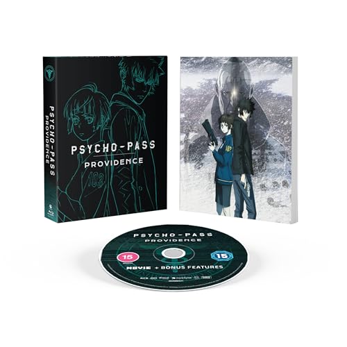“Psycho-Pass: Providence” Blu-ray movie edition with case, disc, and cover art.