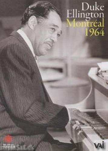 Duke Ellington at a piano, DVD cover for "Ellington: concert Montréal 1964".