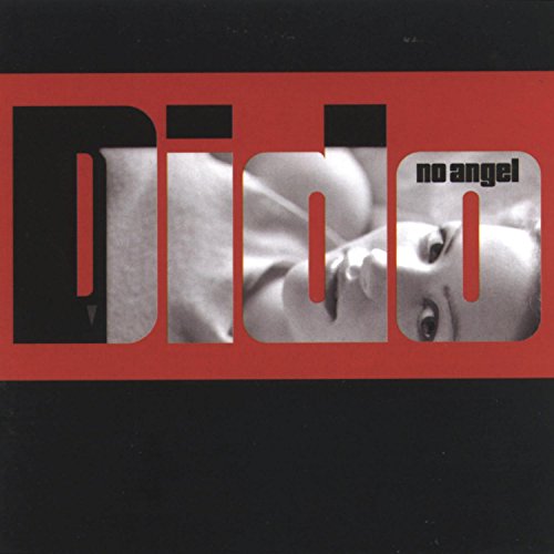 No Angel" CD cover by Dido, with red and black text, and a figure.