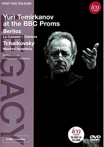 DVD cover featuring conductor Yuri Temirkanov in glasses, gesturing with his hand.