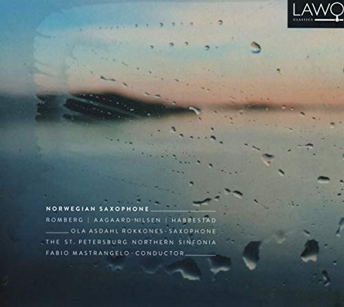 CD cover with a blurred, rainy window and text details.