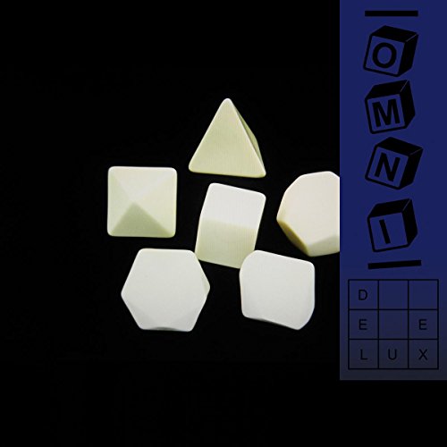 CD cover with geometric shapes and bold, stacked text: "OMNI DELUXE".