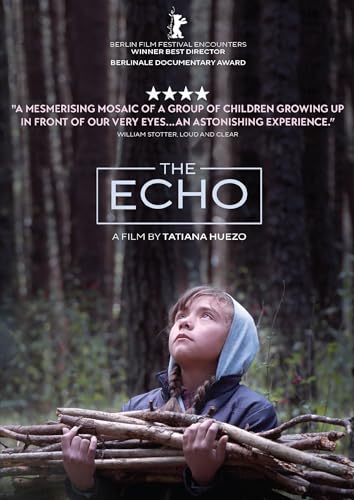 DVD cover for "The Echo" featuring a young girl in a forest.