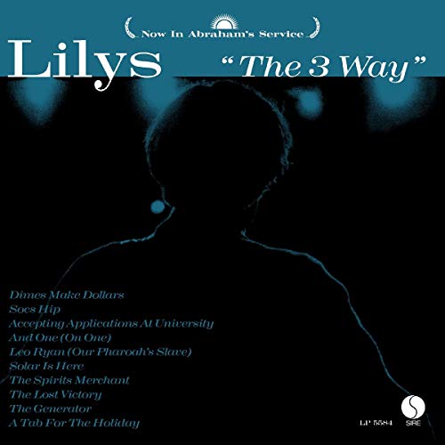 Vinyl album cover for Lilys’ “The 3 Way” featuring a shadowed portrait.