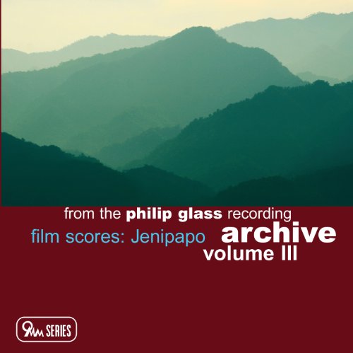 CD cover for “Jenipapo (Film Score) Archive Vol. 3” with green hills.