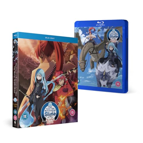 Blu-ray case and disc cover for "That Time I Got Reincarnated As A Slime.