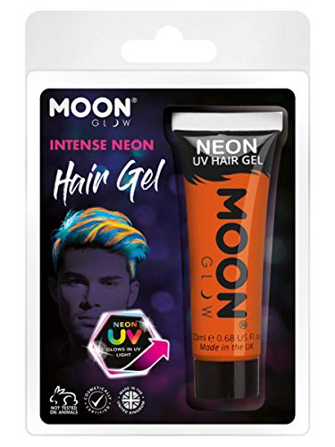 Moon Glow Intense Neon UV Hair Gel Orange