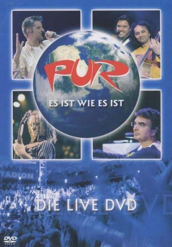 DVD cover for PUR’s “Es Ist Wie Es Ist - Die Live” concert.