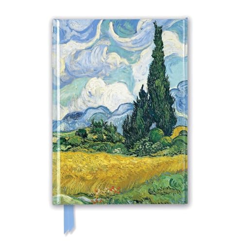 Van Gogh: Wheat Field with Cypresses (Foiled Journal)