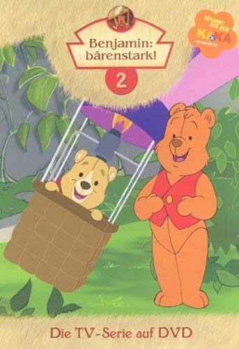 DVD cover for "Benjamin Baerenstark Vol. 2" featuring two cartoon bears.