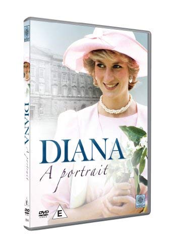 DVD cover featuring Princess Diana in a pink suit and hat.