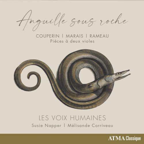 CD cover with an illustration of a coiled, detailed eel.