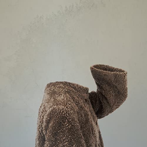 Album cover: a brown, textured hooded garment against a neutral background.