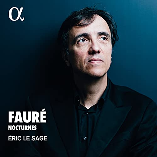 CD cover featuring pianist Éric Le Sage in a dark suit.