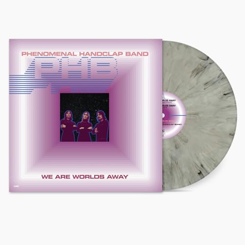 Vinyl record and album cover for Phenomenal Handclap Band’s “We Are Worlds Away.”