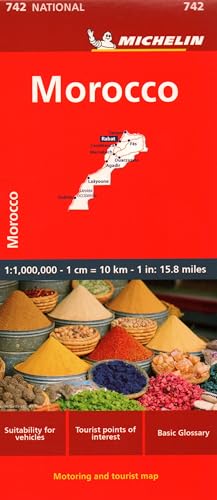 Morocco - Michelin National Map 742 : Map