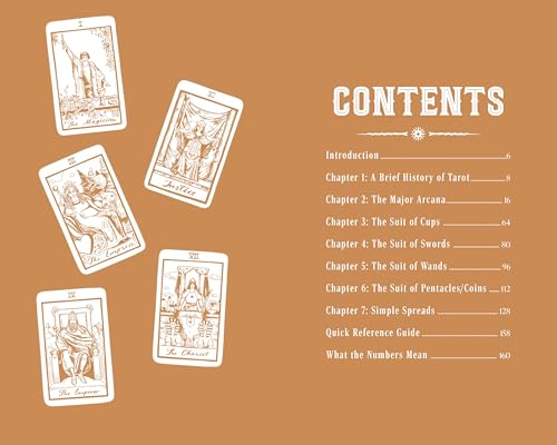 Tarot kit : Cards and Guidebook - Includes: 78-Card Deck and Interpretation Guide