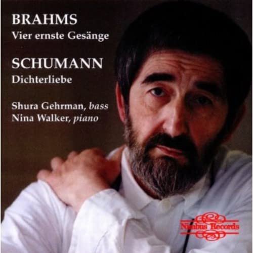 CD cover featuring a portrait of a bearded man, Shura Gehrman.