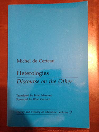 Heterologies: Discourse on the Other