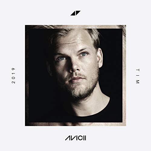 Avicii's "TIM" album cover: portrait of the artist in a black frame.