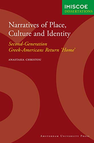 Book cover: "Narratives of Place, Culture and Identity" by Anastasia Christou.