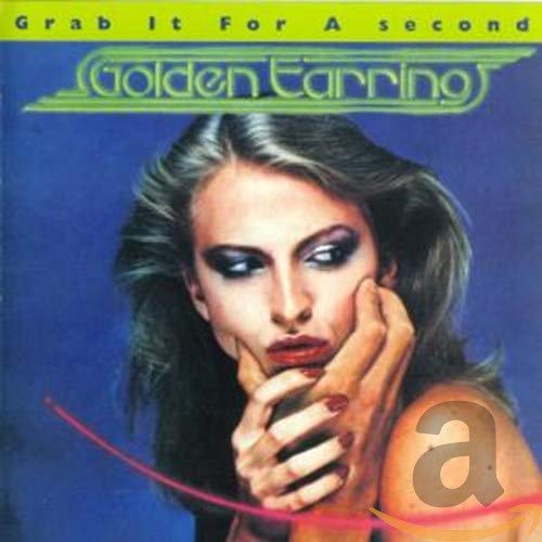 Golden Earring album cover: “Grab It For A Second” featuring a woman’s face.