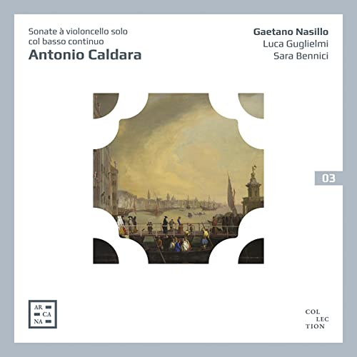 CD cover featuring a baroque painting of a Venetian canal scene.