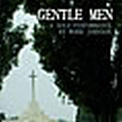 CD cover with dark, abstract shapes and white text reading “Gentle Men.”