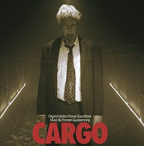 Cargo" soundtrack vinyl cover featuring a distressed man in a suit.