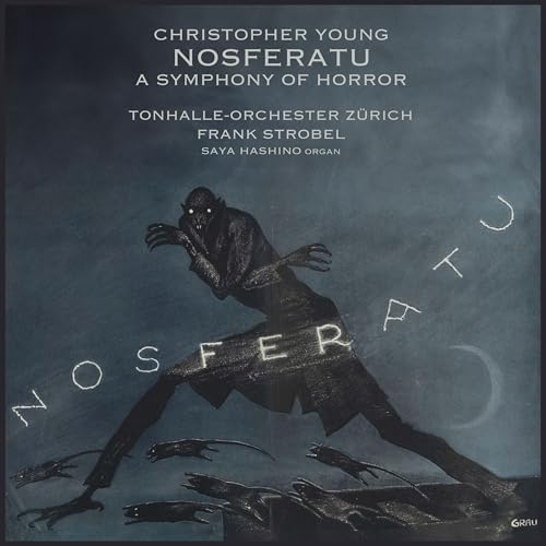 Album cover for "Nosferatu" featuring a shadowy figure and rats.