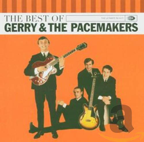 Album cover for Gerry & The Pacemakers featuring four men with guitars.