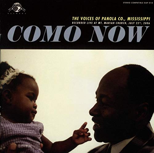 Album cover featuring a baby and older man, text reads "Como Now.