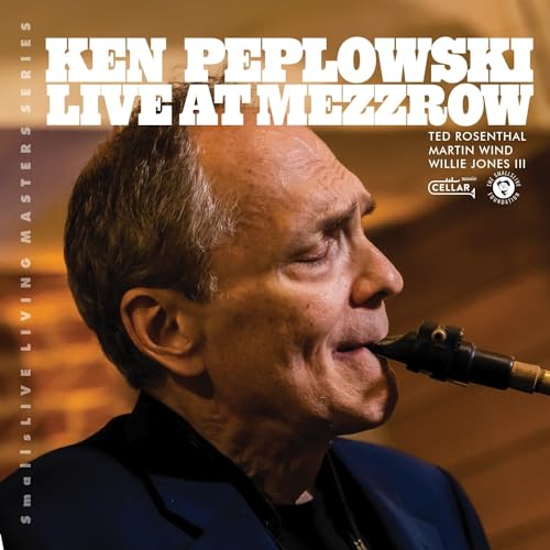 Ken Peplowski CD cover featuring a close-up of the musician playing saxophone.