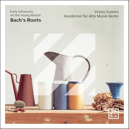 CD cover with still life of pitchers, vases, and dried flowers.