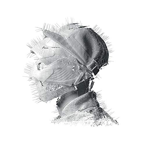 Black and white profile illustration of a person wearing a cap with spiky edges.