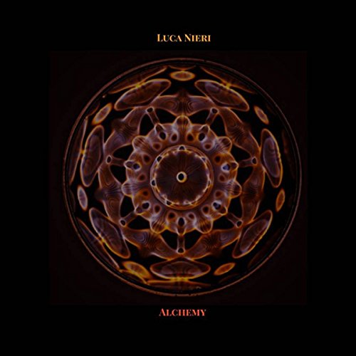CD cover: intricate orange and brown circular design on black background.