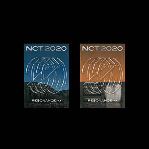 NCT 2020 Resonance Pt. 1 CD case, two covers shown.