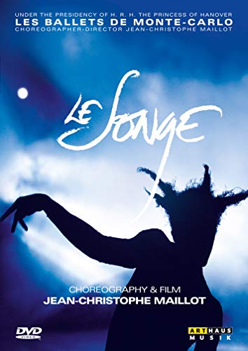 DVD cover for "Le Songe" ballet, featuring a silhouetted dancer.