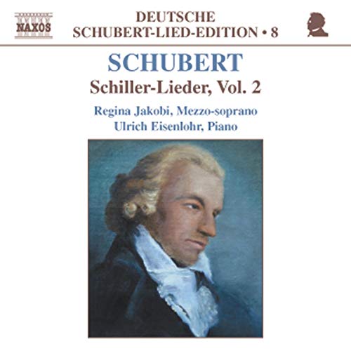 CD cover featuring a portrait of Friedrich Schiller and text details.