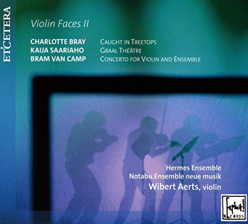 CD cover: blurred silhouettes of musicians, title “Violin Faces II”.