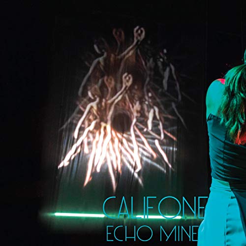 CD cover for Califone’s “Echo Mine” featuring blurred figures and light trails.